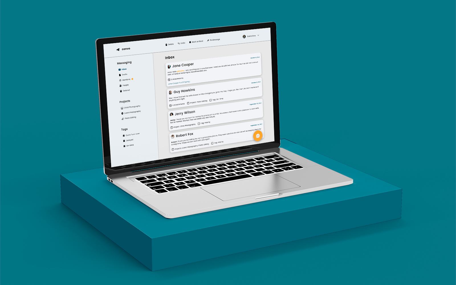 Convo Mockup
