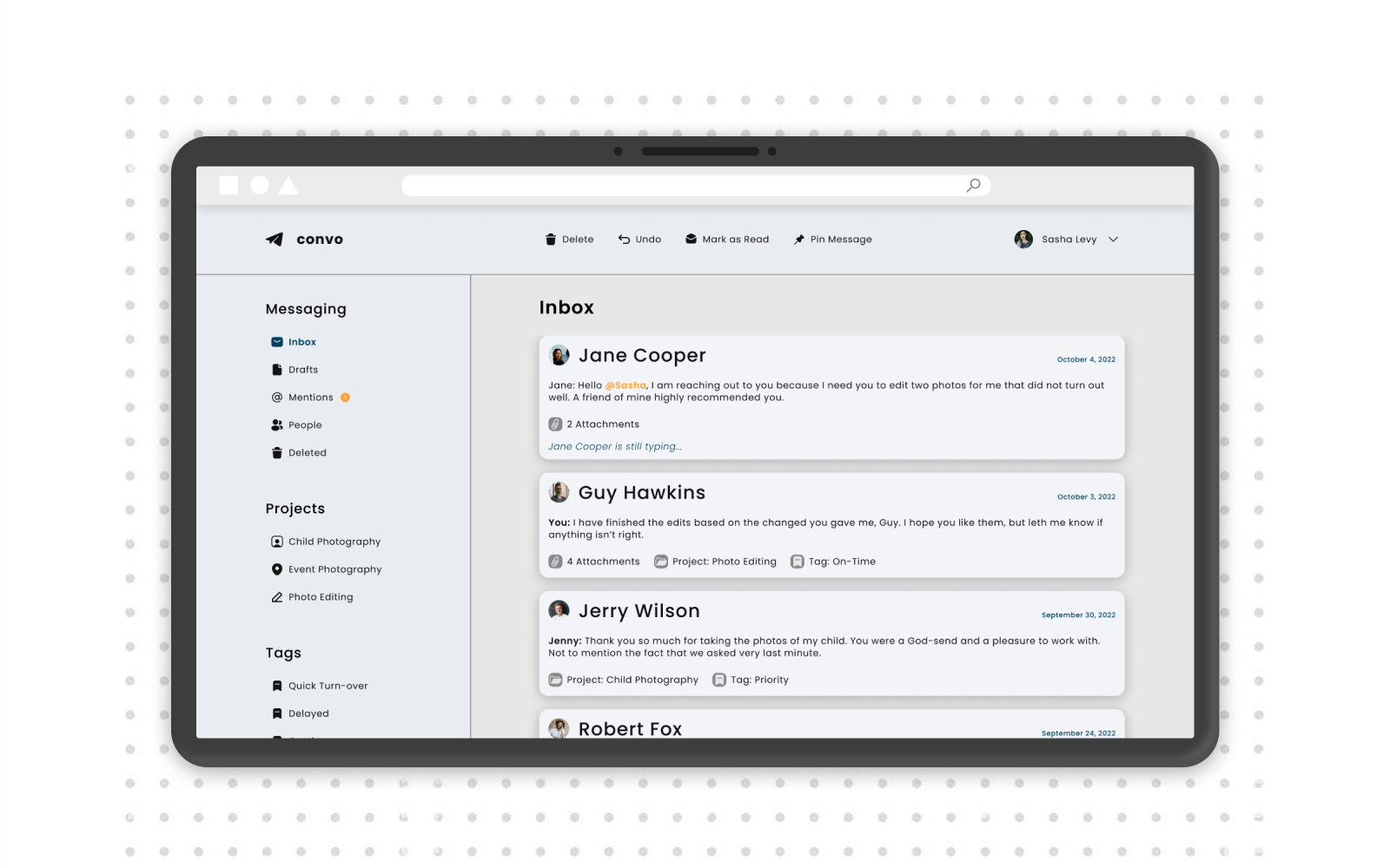 Inbox Zero Mockup