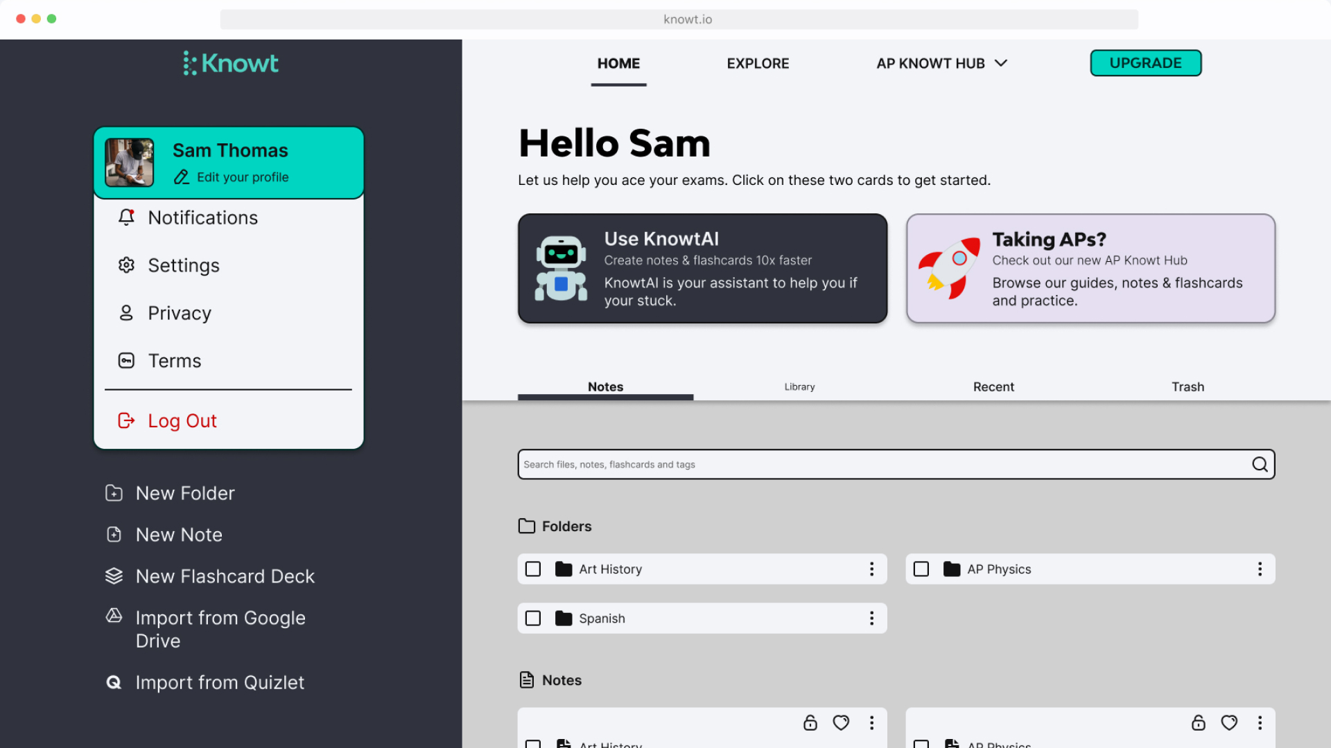 Knowt Mockup 5