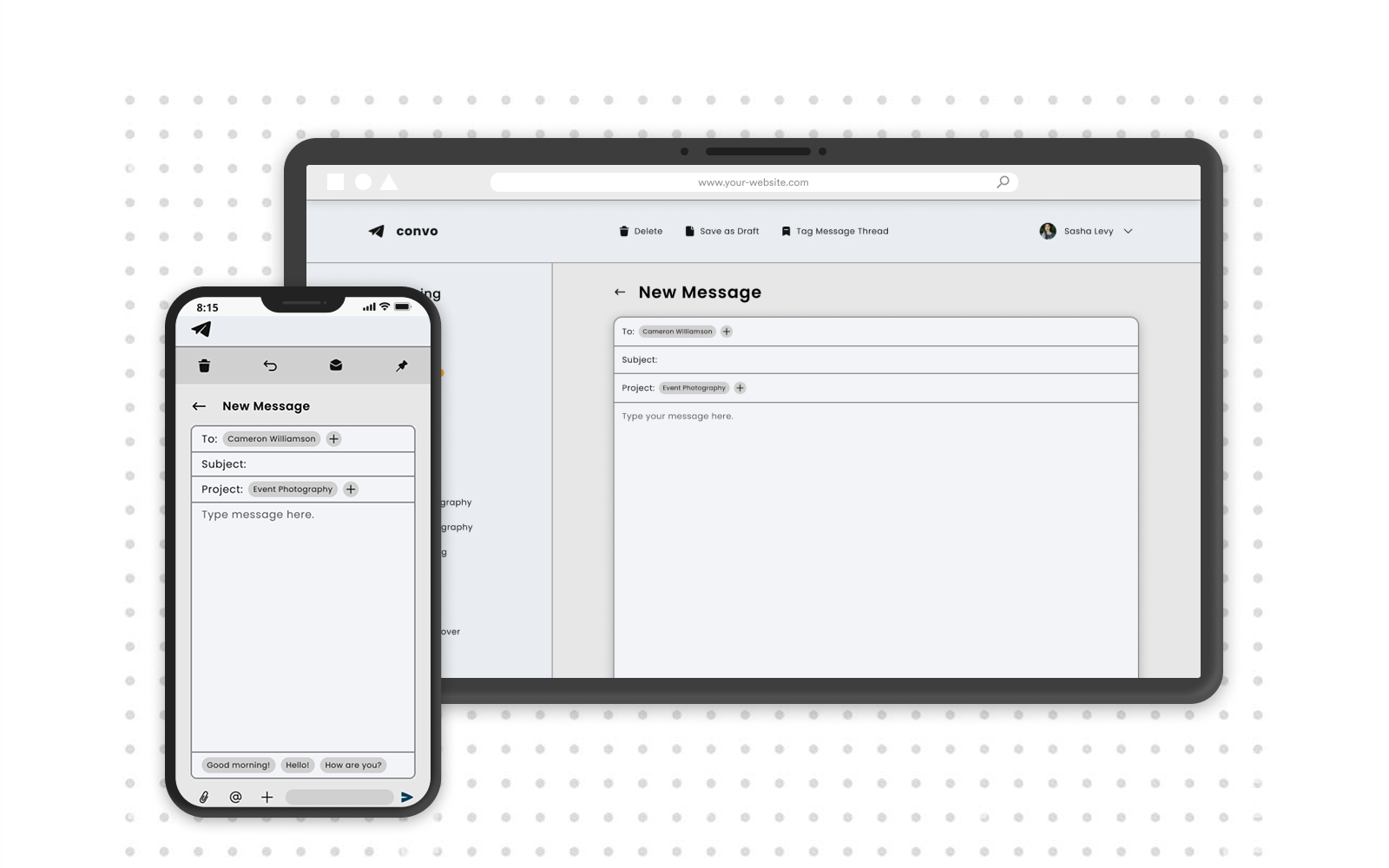 Organization Mockup