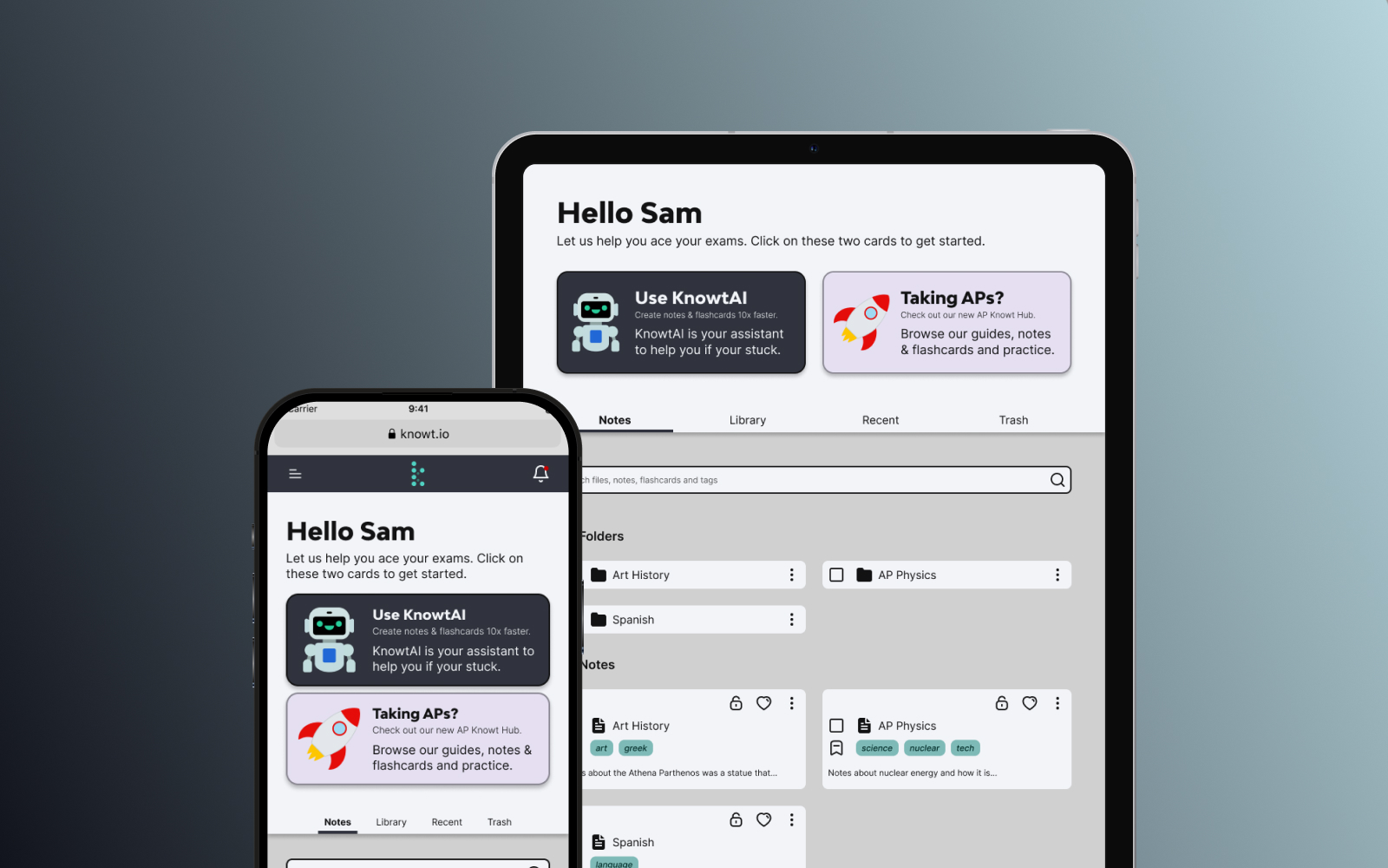 Phone & Tab Mockup
