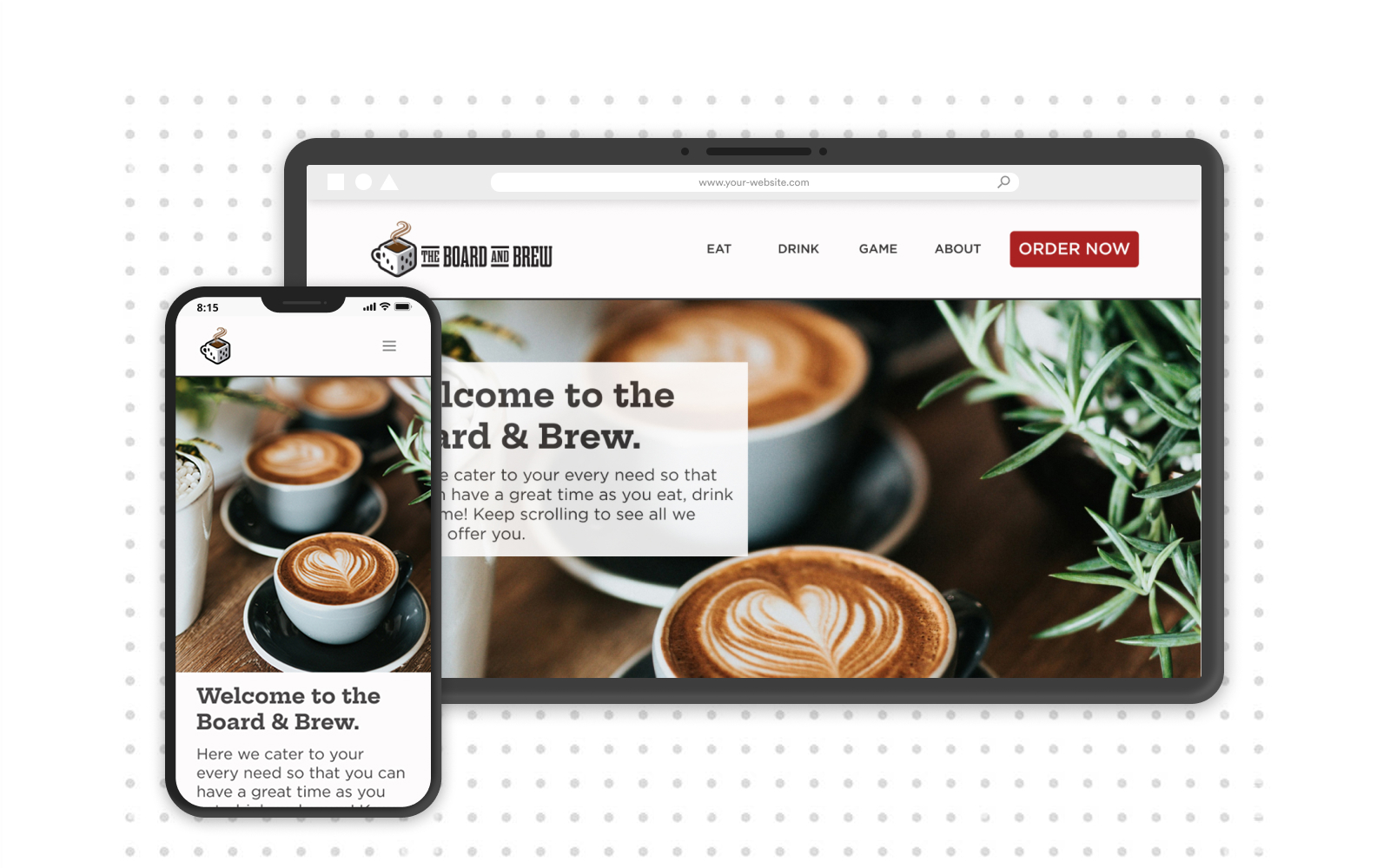 Screen Sizes Mockup