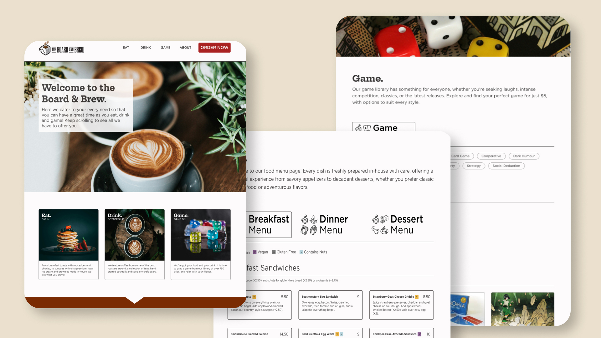 Screens Mockup