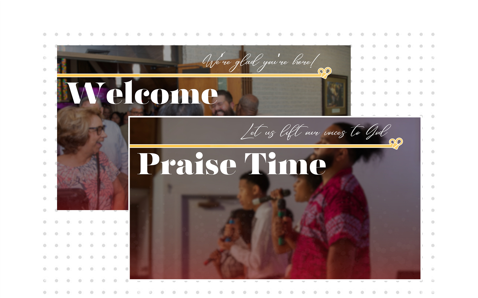 Interactive Worship Mockup