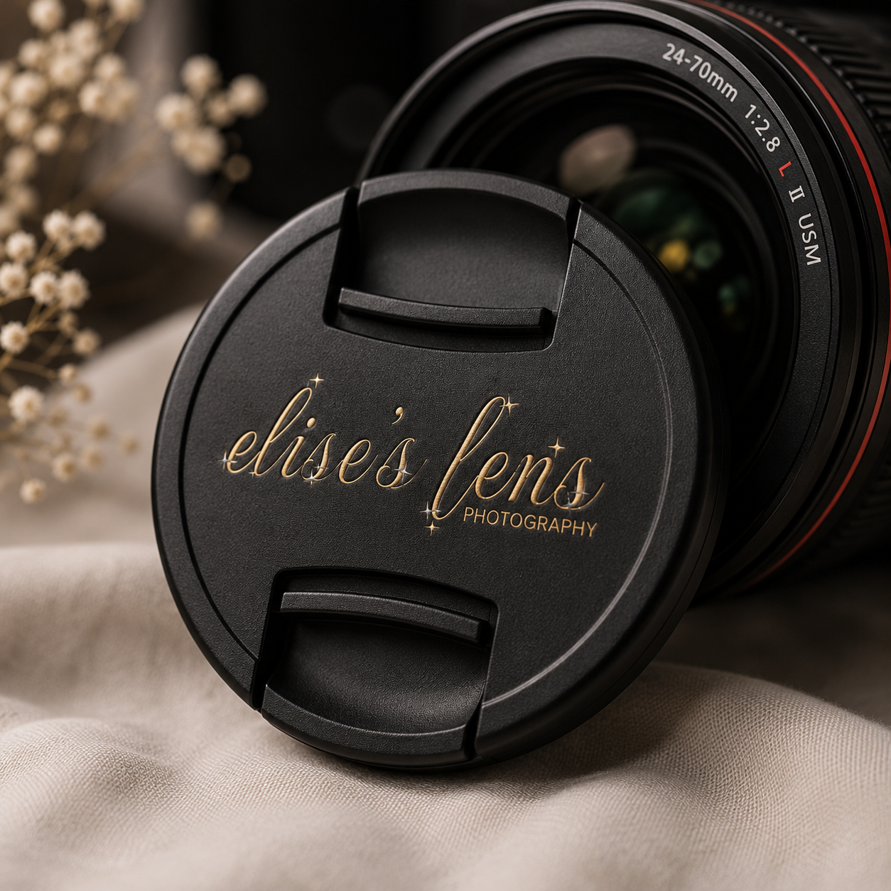 Camera Lens Cover Mockup
