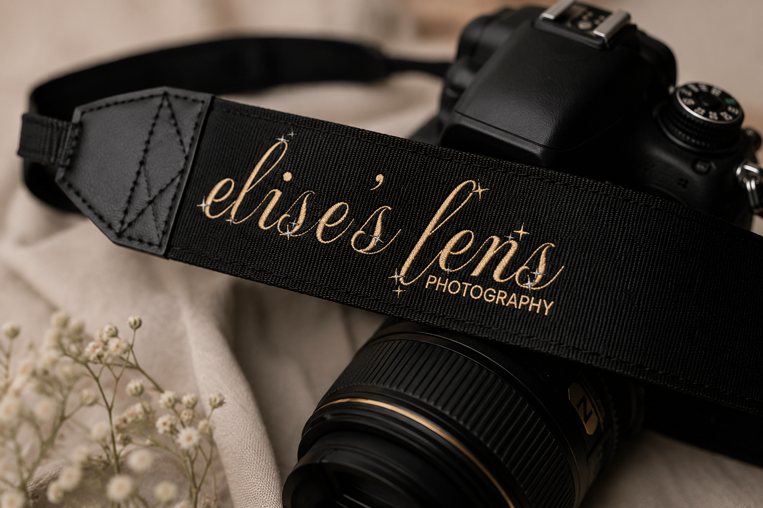 Camera Strap Mockup